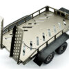 Fastrax Dual-Axle Trailer W/Ramps & Leds (Med 1/12-1/18) - Titanium - Image 5