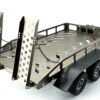Fastrax Dual-Axle Trailer W/Ramps & Leds (Med 1/12-1/18) - Titanium - Image 7