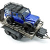 Fastrax Dual-Axle Trailer W/Ramps & Leds (Med 1/12-1/18) - Titanium - Image 13