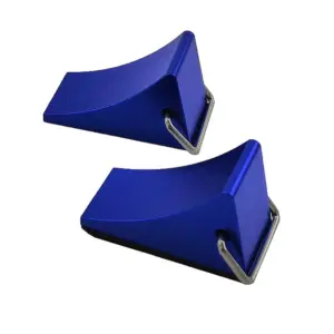 Fastrax Wheel Chock Set (2pc) - Blue