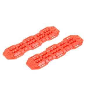 Fastrax 1/10 Scale Rubber Red Recovery Ramps for Crawler