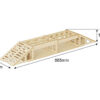 Fastrax Wood Board Climbing Ramp/Tabletop 89x18.2x11cm - Image 2