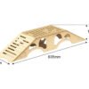 Fastrax Wood Board Climbing Ramp/Tabletop 63.5x15x11.5cm - Image 2