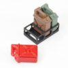 Fastrax 1/24th Oil Tank Set With Base (3pc) 14x9.8x5.4mm - Image 2