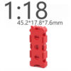 Fastrax 1/18th Red Oil Box 45.2x17.8x7.6mm - Image 3