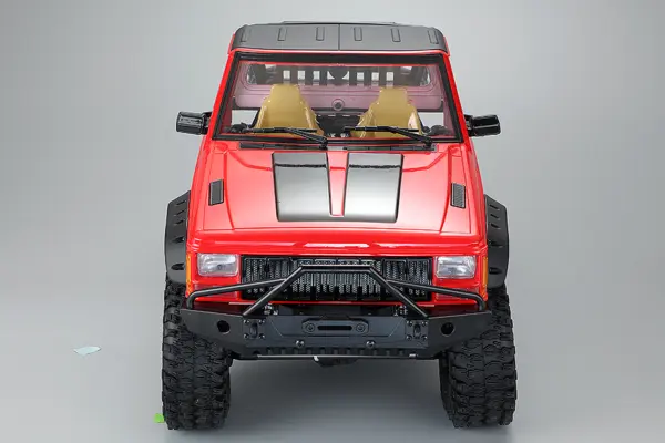 Fastrax 1/10 Rockee Pick-Up & Rear Cage Hardbody 313-324mm - Red