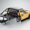 Fastrax 1/10 Rockee Pick-Up & Rear Cage Hardbody 313-324mm - Yellow - Image 3