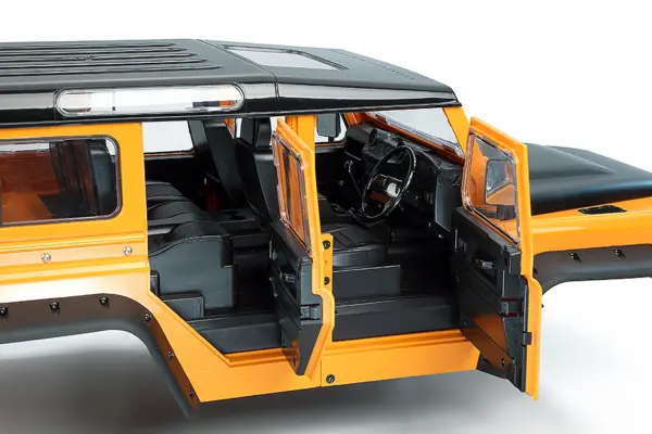 Fastrax 1/10 Ranger Xl Hardbody & Interior Set 313mm - Orange