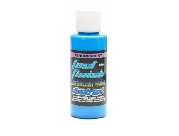 Fastrax Fast Finish Airbrush Paint Flo Blue 60ml