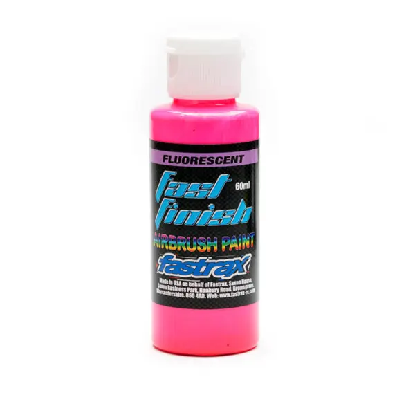 Fastrax Fast Finish Airbrush Paint Flo Pink 60ml