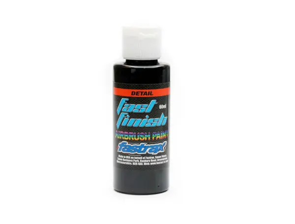 Fastrax Fast Finish Airbrush Paint Detailing Black 60ml