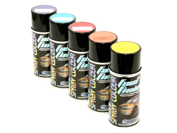 Fastrax Fast Finish Metallic Graphite Spray Paint 150ml