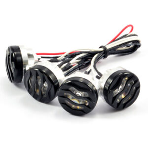 Fastrax Aluminium Fog Light Set for Aluminium Luggage Tray