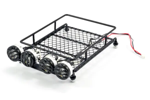 Fastrax Aluminium Fog Light Set for Aluminium Luggage Tray