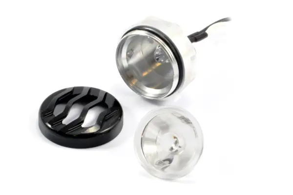 Fastrax Aluminium Fog Light Set for Aluminium Luggage Tray