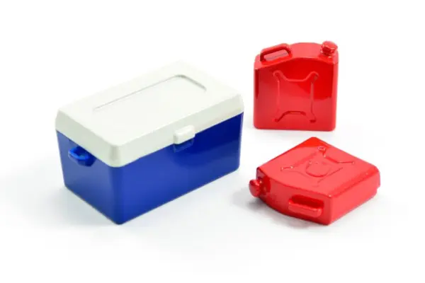 Fastrax Painted Ice Bucket & Fuel Cans