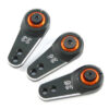 Fastrax 23t Black Aluminium Servo Horn (Ko/Sanwa) - Image 2