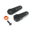 Fastrax 25t Black Aluminium 4-in-1 Servo Horn (Savox/Fut) - Image 2