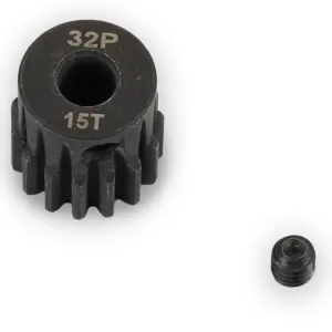 Fastrax 32dp 15t Steel Pinion Gear (5mm)