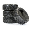 Fastrax Rally Block Tyre Set (4) With Foam Inserts - Image 2