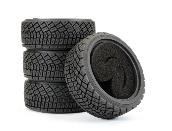 Fastrax Rally Angle Tread Tyre Set (4) With Foam Inserts