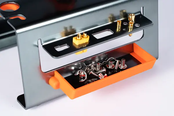 Fastrax Deluxe Alum Locking Rotating Maintenance Stand - Grey