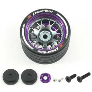Fastrax Aluminium Steering BBS Wheel - Sanwa, Futaba, Flysky