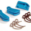 Fastrax Blue Alu. Lightweight Clutch Shoe (Inc 1.0 & 1.1mm Springs) - Image 3