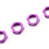 Fastrax 17mm X 1.0 Purple Serrated Wheel Nuts (4pcs) - Image 2