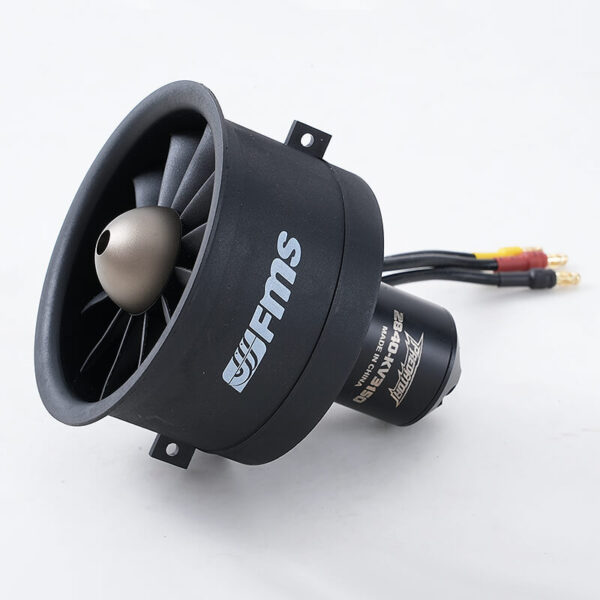FMS 64mm Ducted Fan (12-Blade) With 2840-Kv3150 Motor (4s)