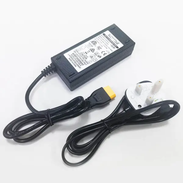 Fishing People 3s Balance Charger & Uk Plug Ac Power Cable (V1/V2)