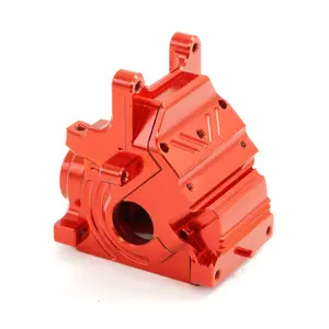 Fastrax Arrma Alu Gearbox Housing for Krat/Typh/Tal/Limit - Red
