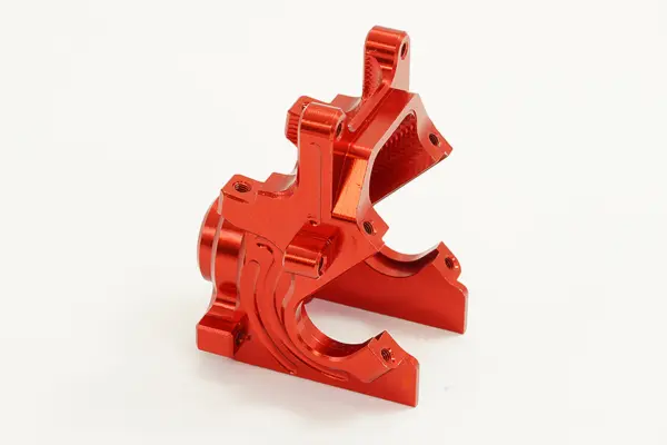 Fastrax Arrma Alu Gearbox Housing for Krat/Typh/Tal/Limit - Red