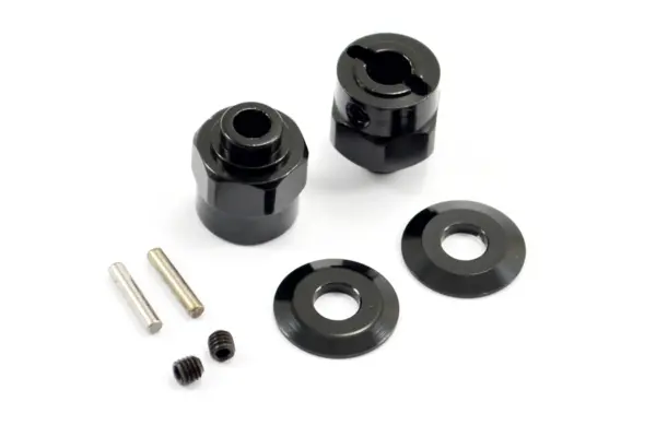 Fastrax Axial Hex Wheel Hub for Wraith (2) / 5mm Wider