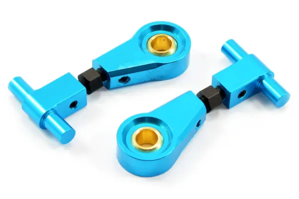 Fastrax Tamiya Tt02 Aluminium Adj. Front Upper Arm (Pr