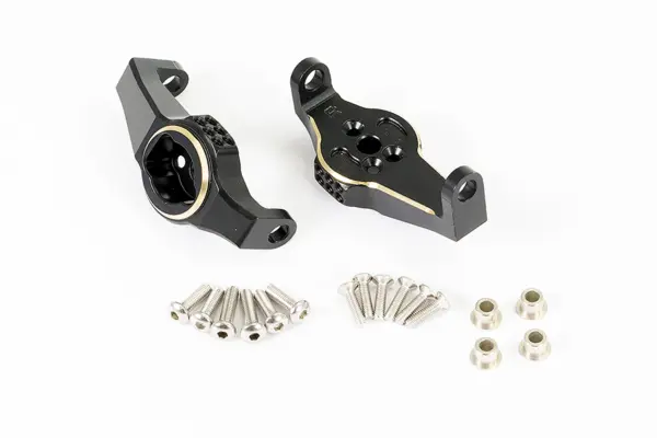 Fastrax TRX-4 Brass Bk Front Caster Block (2) – view 2