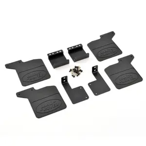 Fastrax TRX-4 Rubber Mudflaps & Alloy Mounts for Defender
