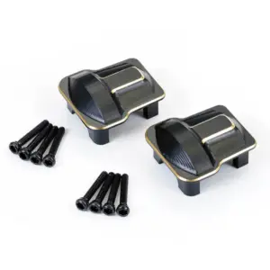 Fastrax TRX-4m Black Brass Portal Axle Covers (2)