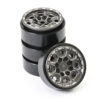 Fastrax TRX-4m CNC Titanium Beadlock Wheels (4) Fits Scx24 / FTX Mini Outback - Image 3