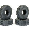 Fastrax TRX-4m Super Swamper Tyre & Foam Set (4pc) 60x21mm - Image 2
