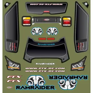 FTX Ramraider Decal Sheet