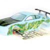 FTX Banzai Pre-Painted Body Shell W/Decals & Wing - Blue - Image 2