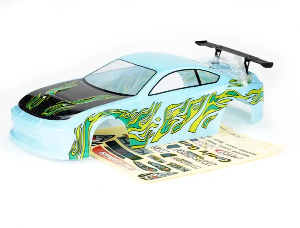 FTX Banzai Pre-Painted Body Shell W/Decals & Wing - Blue