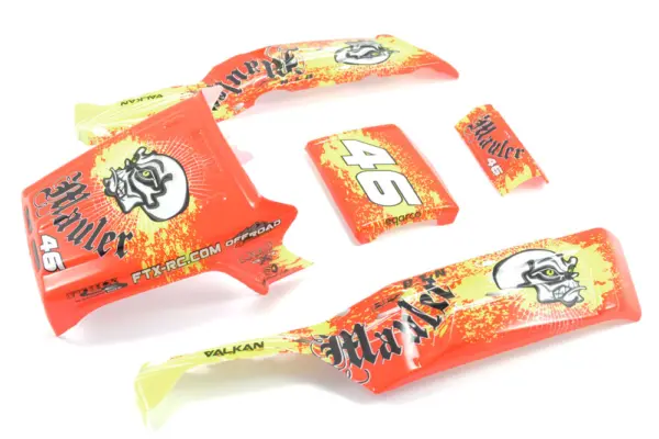 FTX Mauler Painted Body Panels - Red
