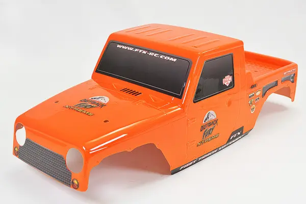 FTX Fury X Printed Dropcab Body - Orange