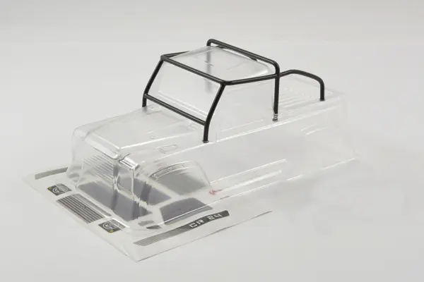 FTX Mini Outback 2.0 Ranger Body & Roll Cage - Clear PVC
