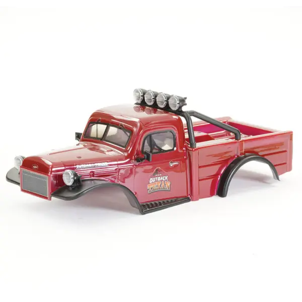 FTX Outback Mini Xp Evo Texan Complete Body - Maroon Red