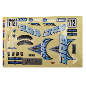 FTX Dr8 Decal - Blue