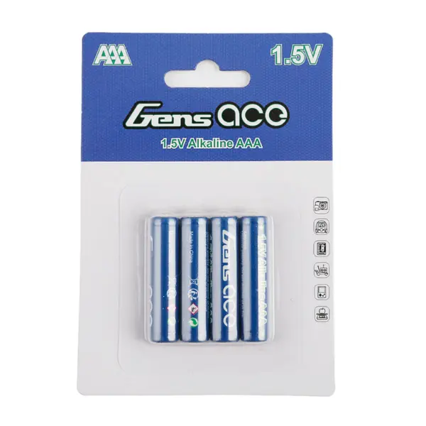 Gens Ace Aaa Alkaline 1.5v Dry Cell (4pcs)