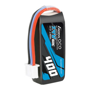 Gensace Batterie Lipo 2s 7.4v-400-60c(jst) 41x20x13mm 20g